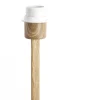 Light en Living Lampvoet CERINI 20x13x46 cm – Houtprint Naturel | Light & Living