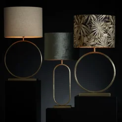 Light en Living Lampvoet JAMIRI licht goud - 2 maten
