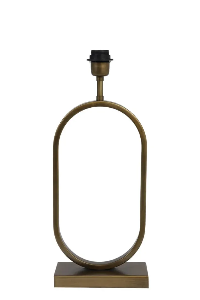 Light en Living Lampvoet JAMIRI antiek koper 20 x 13 x 55 cm