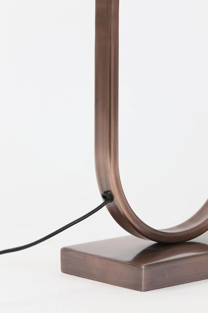 Light en Living Lampvoet JAMIRI antiek koper 20 x 13 x 55 cm