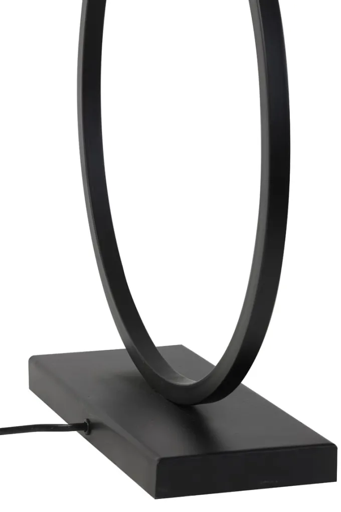 Light en Living Lampvoet LIVA mat zwart - Diverse afmetingen