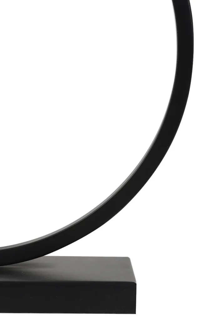 Light en Living Lampvoet LIVA mat zwart - Diverse afmetingen