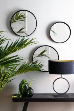 Light en Living Lampvoet LIVA mat zwart - Diverse afmetingen
