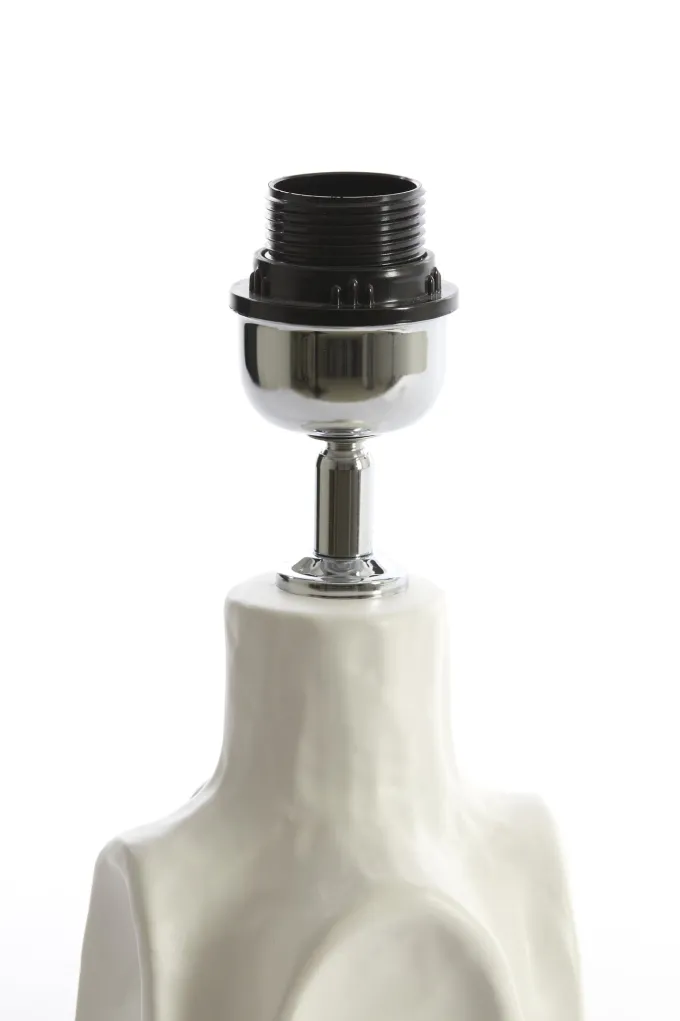 Light en Living Lampvoet Ø20,5x37 cm AMADE keramiek mat crème