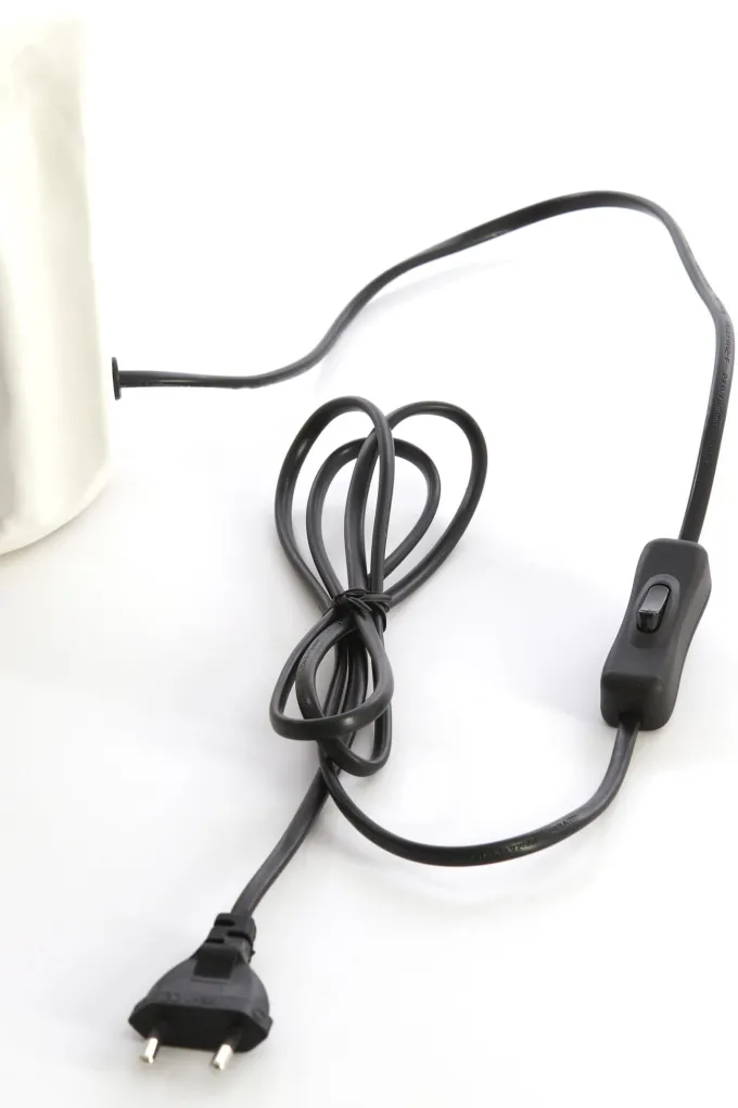 Light en Living Lampvoet Ø20,5x37 cm AMADE keramiek mat crème