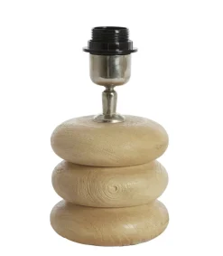 Light en Living Lampvoet Ø12x12 cm BUDONGO hout naturel