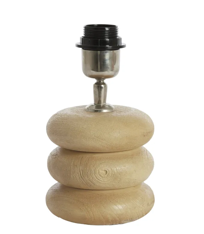 Light en Living Lampvoet Ø12x12 cm BUDONGO hout naturel