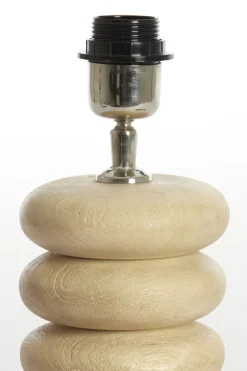 Light en Living Lampvoet Ø12x21 cm BUDONGO hout naturel