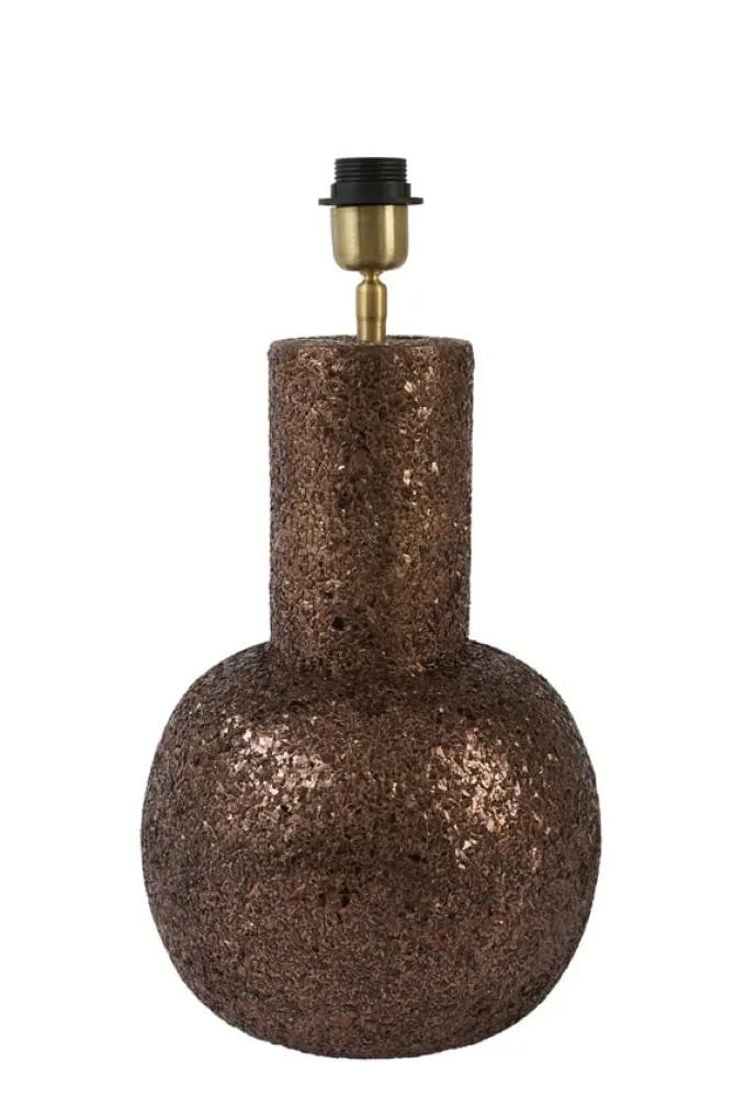 Light en Living Lampvoet Ø26x83 cm BURIRA glitter bruin-brons