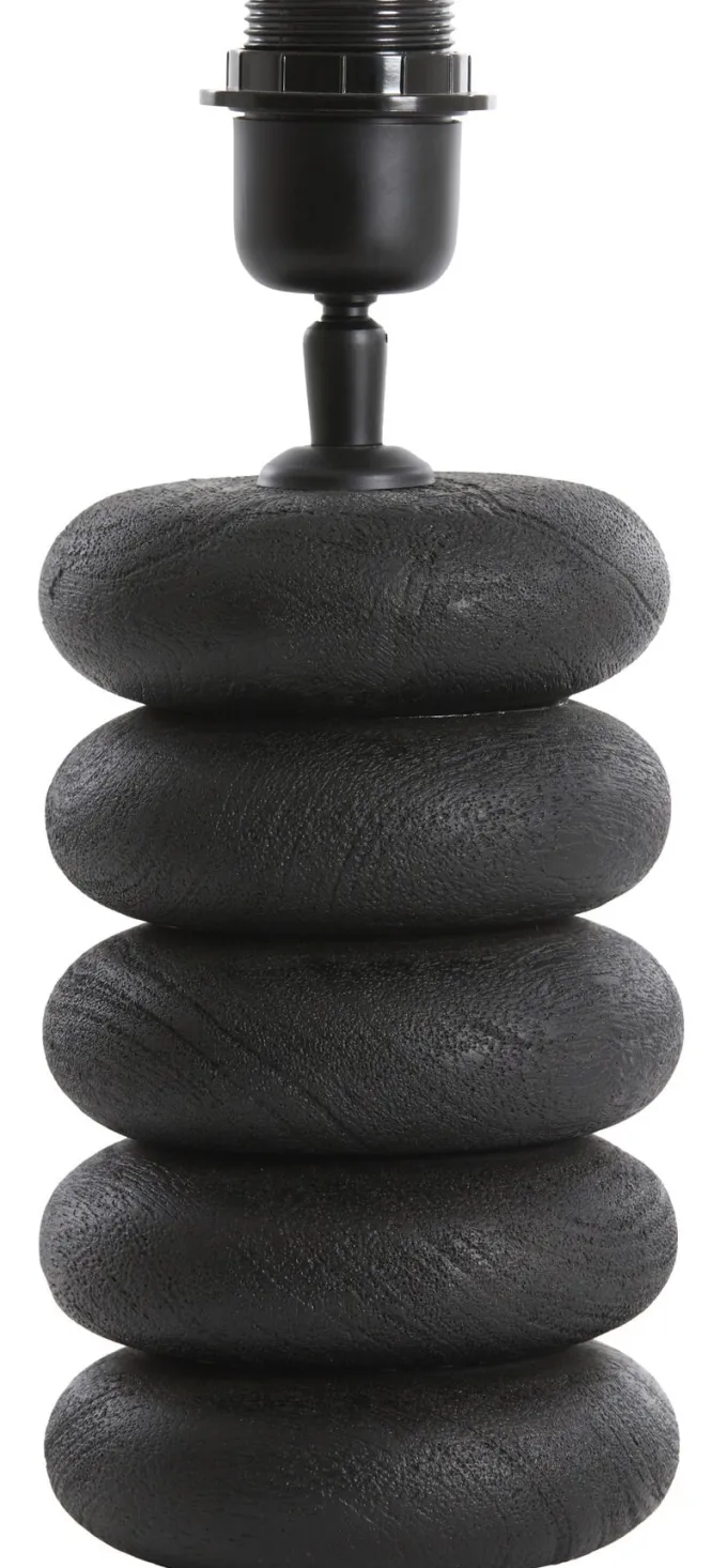 Light en Living Lampvoet Ø12x21 cm BUDONGO hout zwart