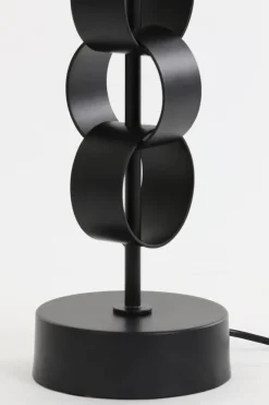 Light en Living Lampvoet Ø15x42 cm CIRCULUM mat zwart van Light & Living