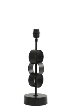 Light en Living Lampvoet Ø15x42 cm CIRCULUM mat zwart van Light & Living