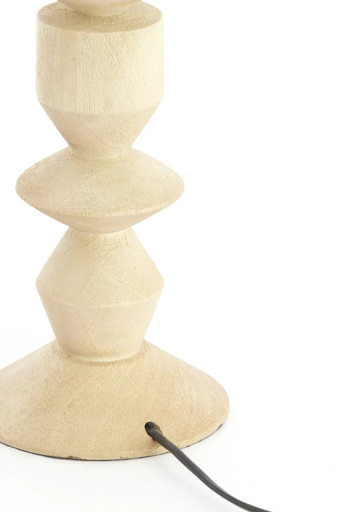 Light en Living Lampvoet Ø15x53 cm EDIE hout mat naturel