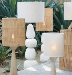 Light en Living Lampvoet Ø9x40 cm FESTINA hout mat naturel