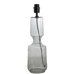 Light en Living Lampvoet Ø15x51 cm LABIN glas smoke+zwart