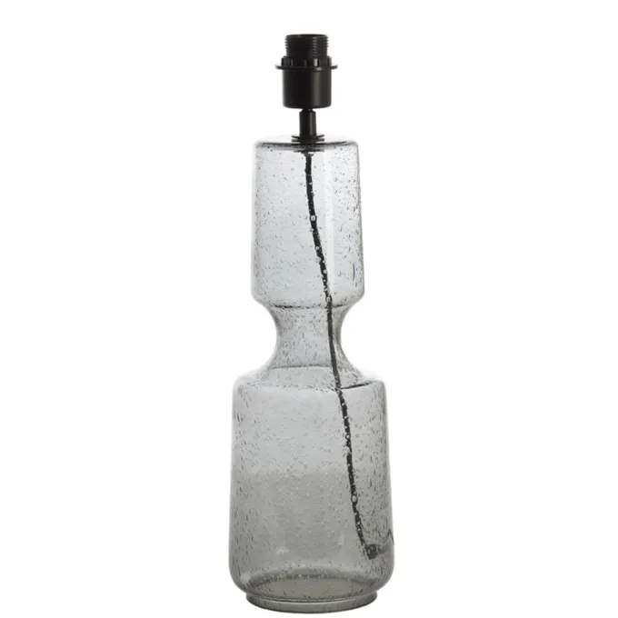 Light en Living Lampvoet Ø15x51 cm LABIN glas smoke+zwart