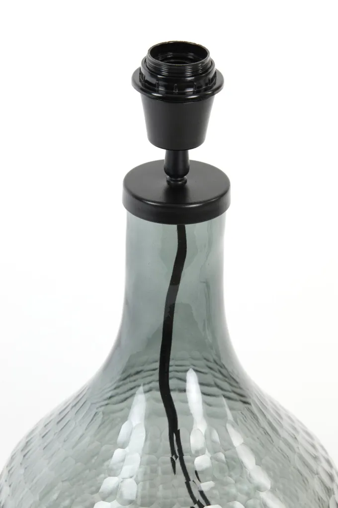 Light en Living Lampvoet Ø25x42 cm MAEKO glas smoke grijs