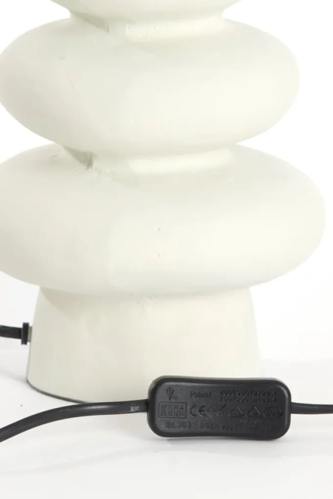 Light en Living Lampvoet Ø16x35 cm OLONA crème