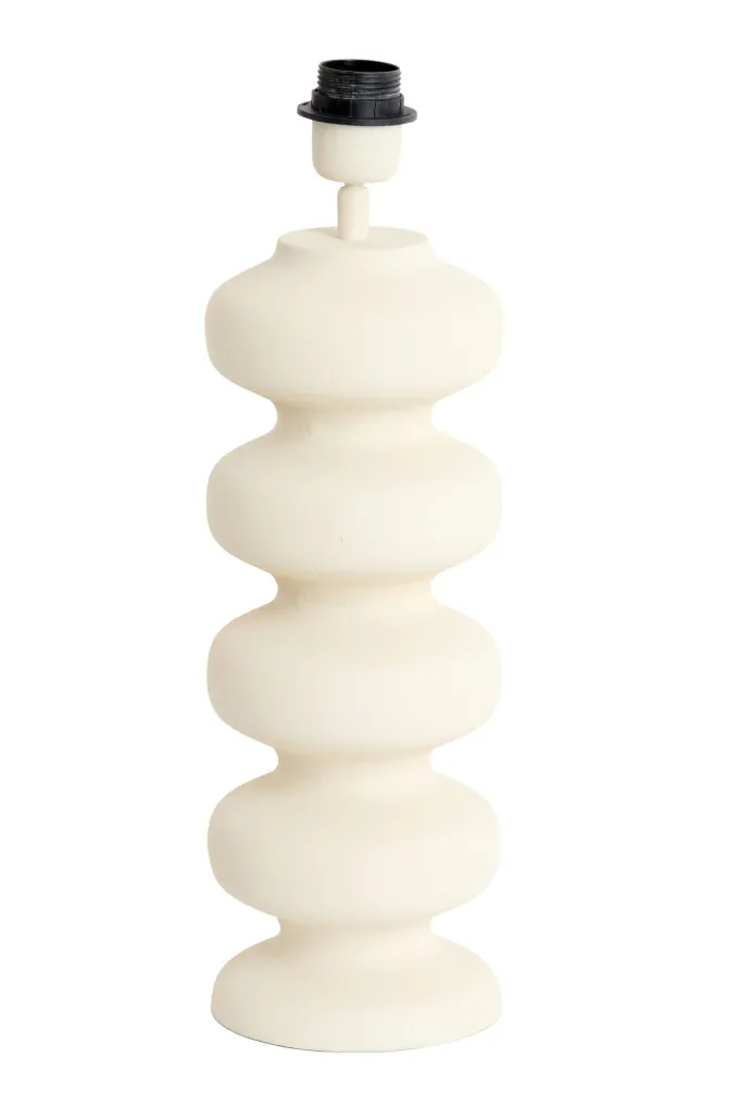 Light en Living Lampvoet Ø15x42 cm SOROCA mat crème