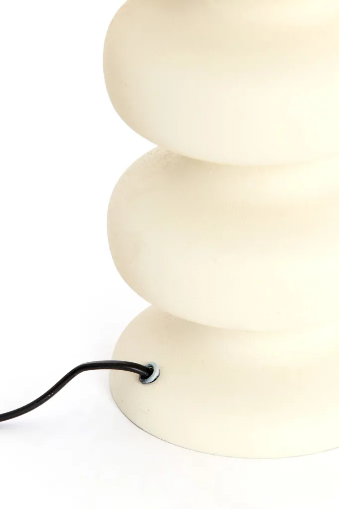 Light en Living Lampvoet Ø15x42 cm SOROCA mat crème