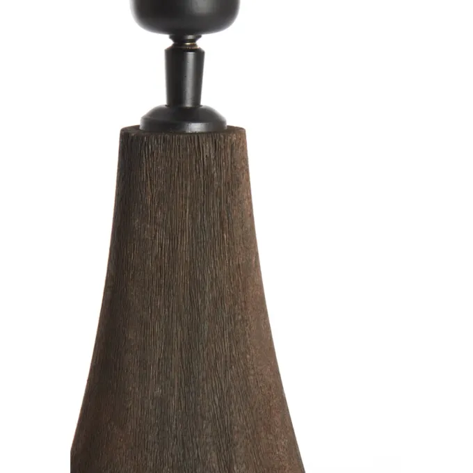 Light en Living Lampvoet Ø13x32 cm TRAPINO hout mat donker bruin