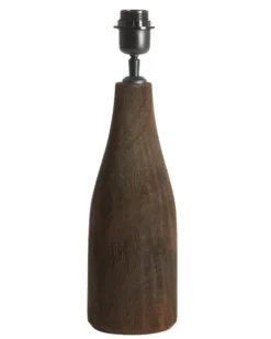 Light en Living Lampvoet Ø13x32 cm TRAPINO hout mat donker bruin