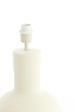 Light en Living Lampvoet Ø28,5x52 cm ULLOA keramiek mat creme