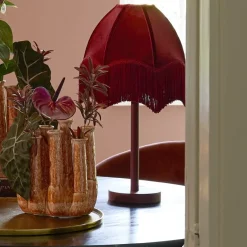 Light en Living Lampvoet Ø14x39,5 cm WASHINGTON mat bordeaux