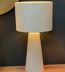 Light en Living Lampvoet Ø18x43 cm YELOS mat crème