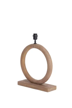 Light en Living Lampvoet 51x13x54 cm NUBIA hout mat naturel