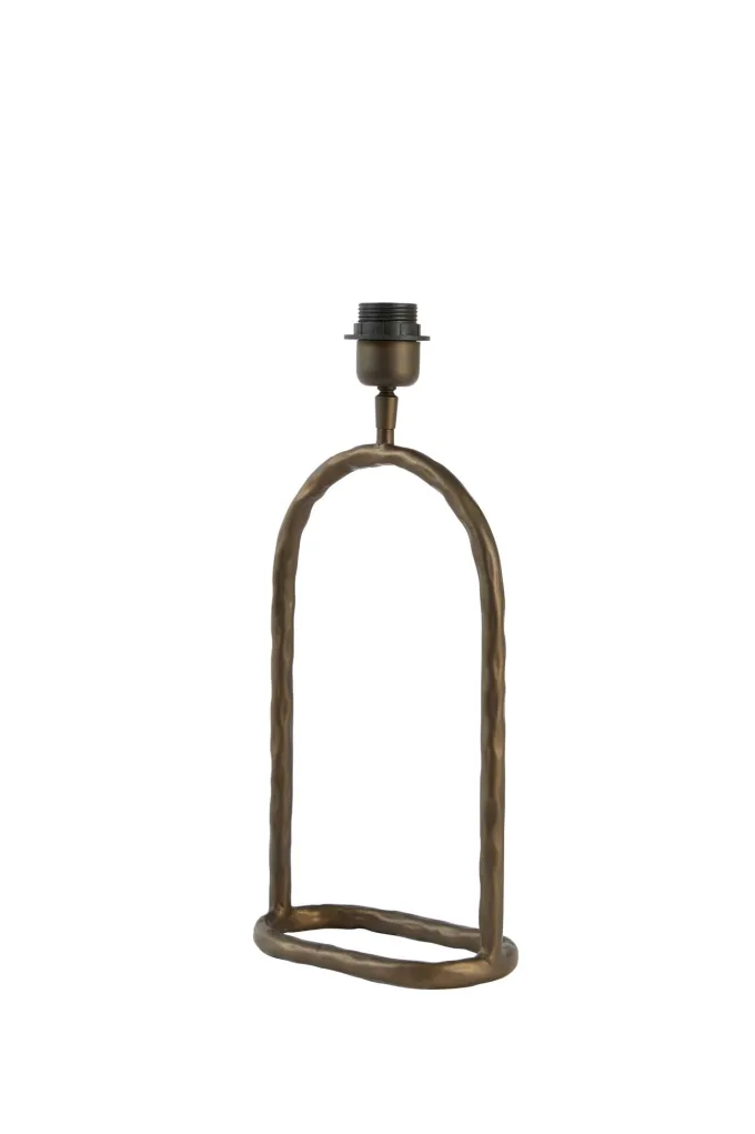 Light en Living Lampvoet 20,5x12,5x39 cm ELIORA mat bruin-brons