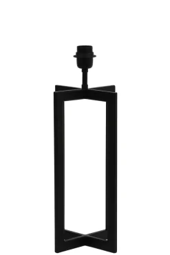Light en Living Lampvoet 21x21x46 cm MACE mat zwart