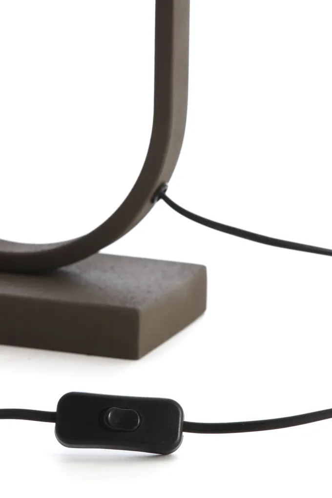 Light en Living Lampvoet 21x10x45 cm JAMIRI bruin