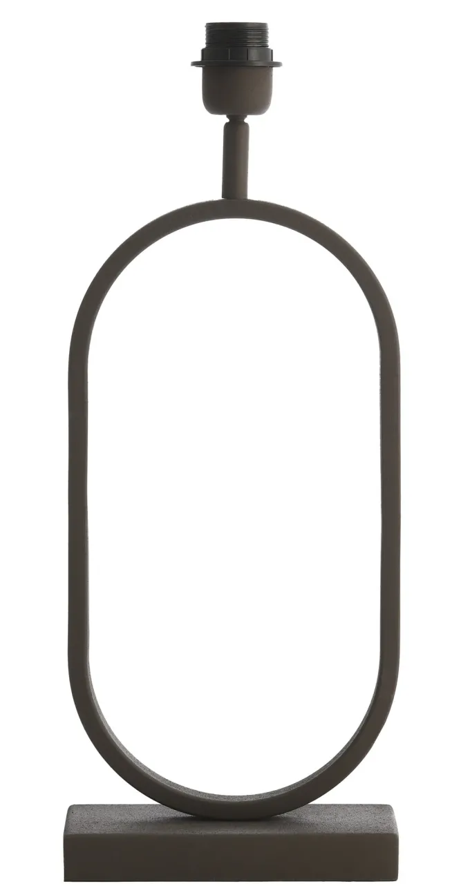 Light en Living Lampvoet 21x10x45 cm JAMIRI bruin