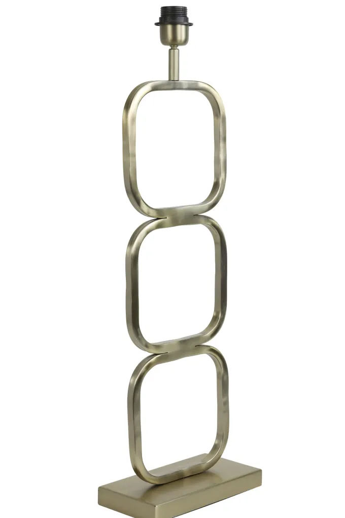 Light en Living Lampvoet 23x11,5x69 cm LUTIKA licht goud van Light & Living