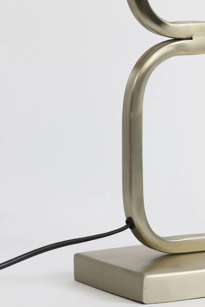Light en Living Lampvoet 23x11,5x69 cm LUTIKA licht goud van Light & Living