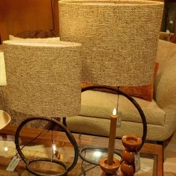 Light en Living Lampvoet 29,5x13x29 cm ELIORO mat bruin-brons