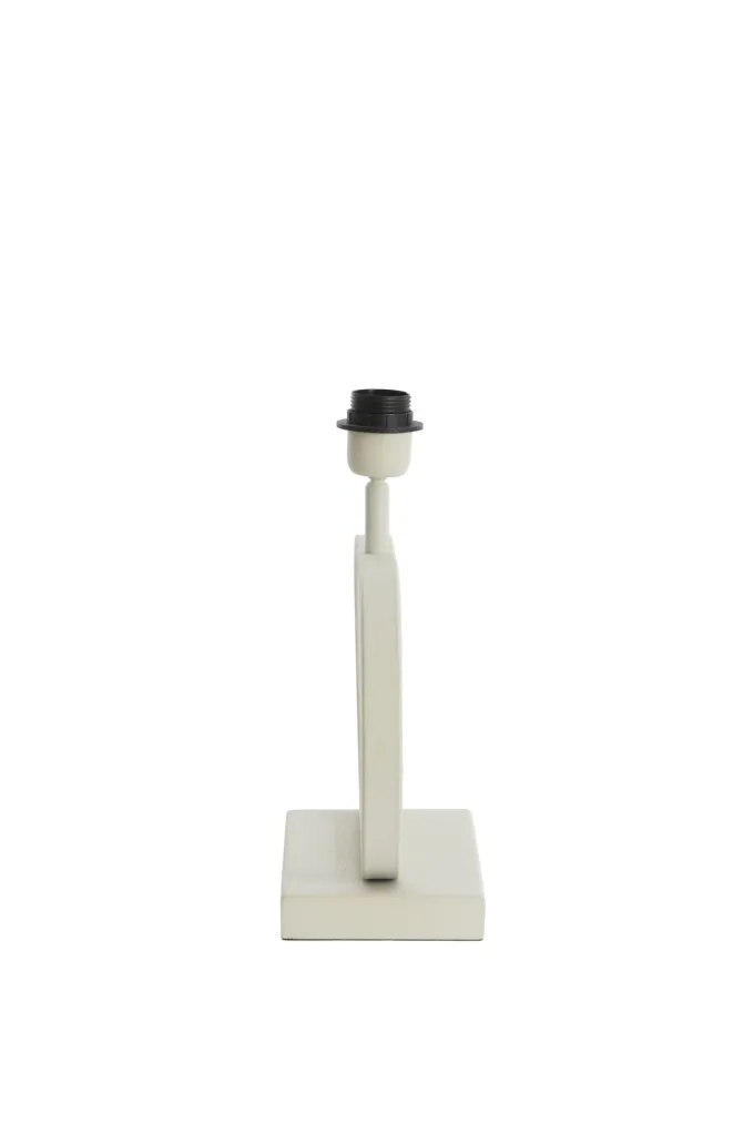 Light en Living Lampvoet 37x13x29 cm JAMIRO creme