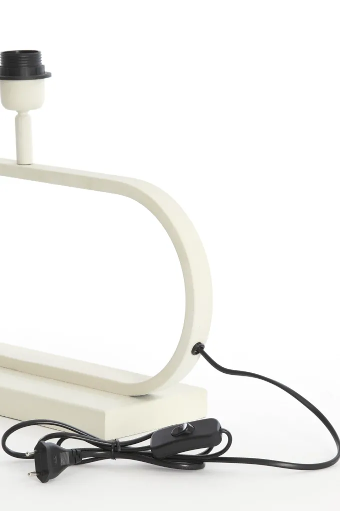 Light en Living Lampvoet 37x13x29 cm JAMIRO creme