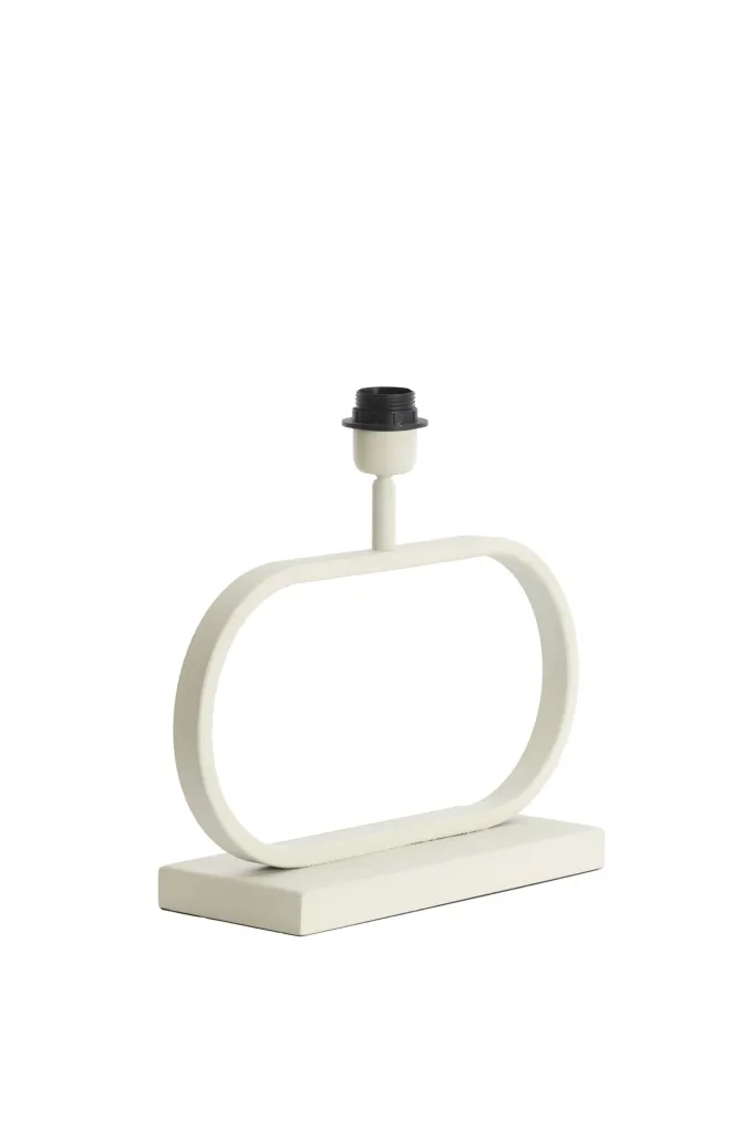 Light en Living Lampvoet 37x13x29 cm JAMIRO creme