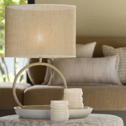Light en Living Lampvoet 29,5x13x29 cm ELIORO zand