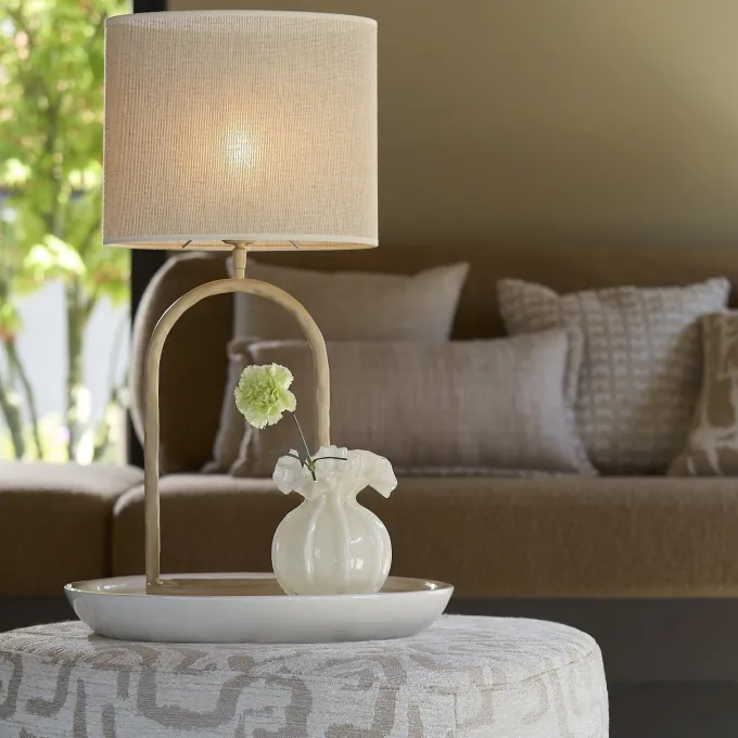 Light en Living Lampvoet 20,5x12,5x39 cm ELIORA zand
