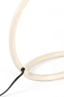Light en Living Lampvoet 29,5x13x29 cm ELIORO mat creme