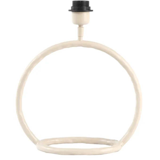 Light en Living Lampvoet 29,5x13x29 cm ELIORO mat creme