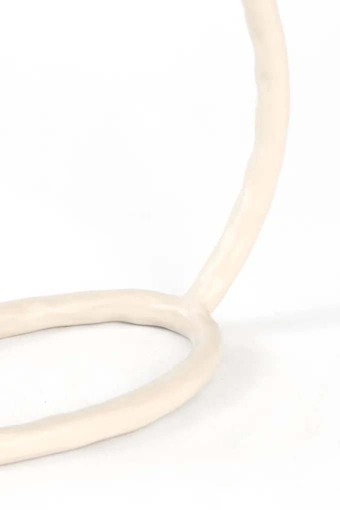 Light en Living Lampvoet 29,5x13x29 cm ELIORO mat creme