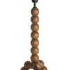 Light en Living Lampvoet 20x20x50 cm VEGLIO hout olie bruin