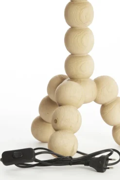 Light en Living Lampvoet 20x20x50 cm VEGLIO naturel