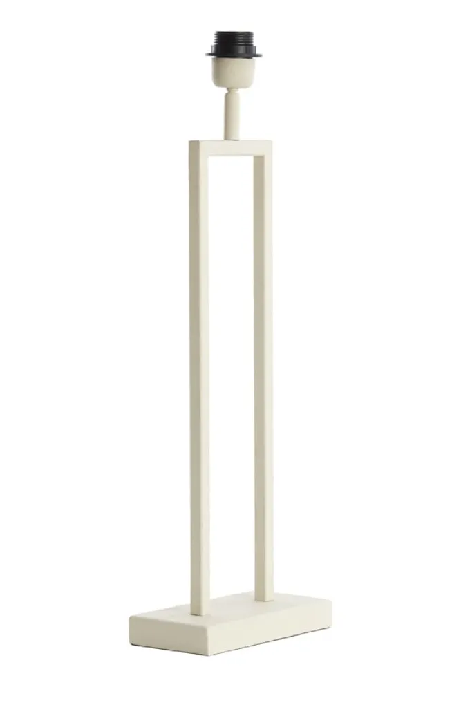 Light en Living Lampvoet 20x10x55 cm SHIVA crème