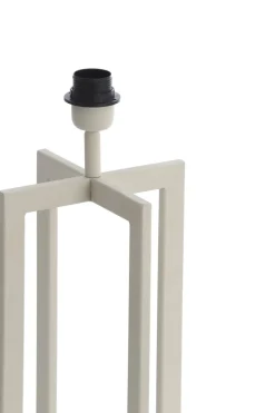 Light en Living Lampvoet 21x21x46 cm MACE crème