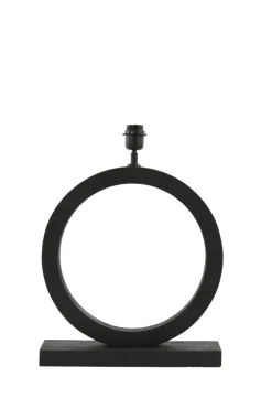 Light en Living Lampvoet 41x13x55 cm TINAR hout mat zwart